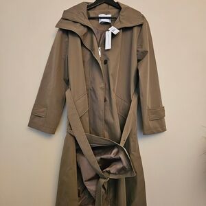 Rebecca Minkoff Classic Olive Trench Coat